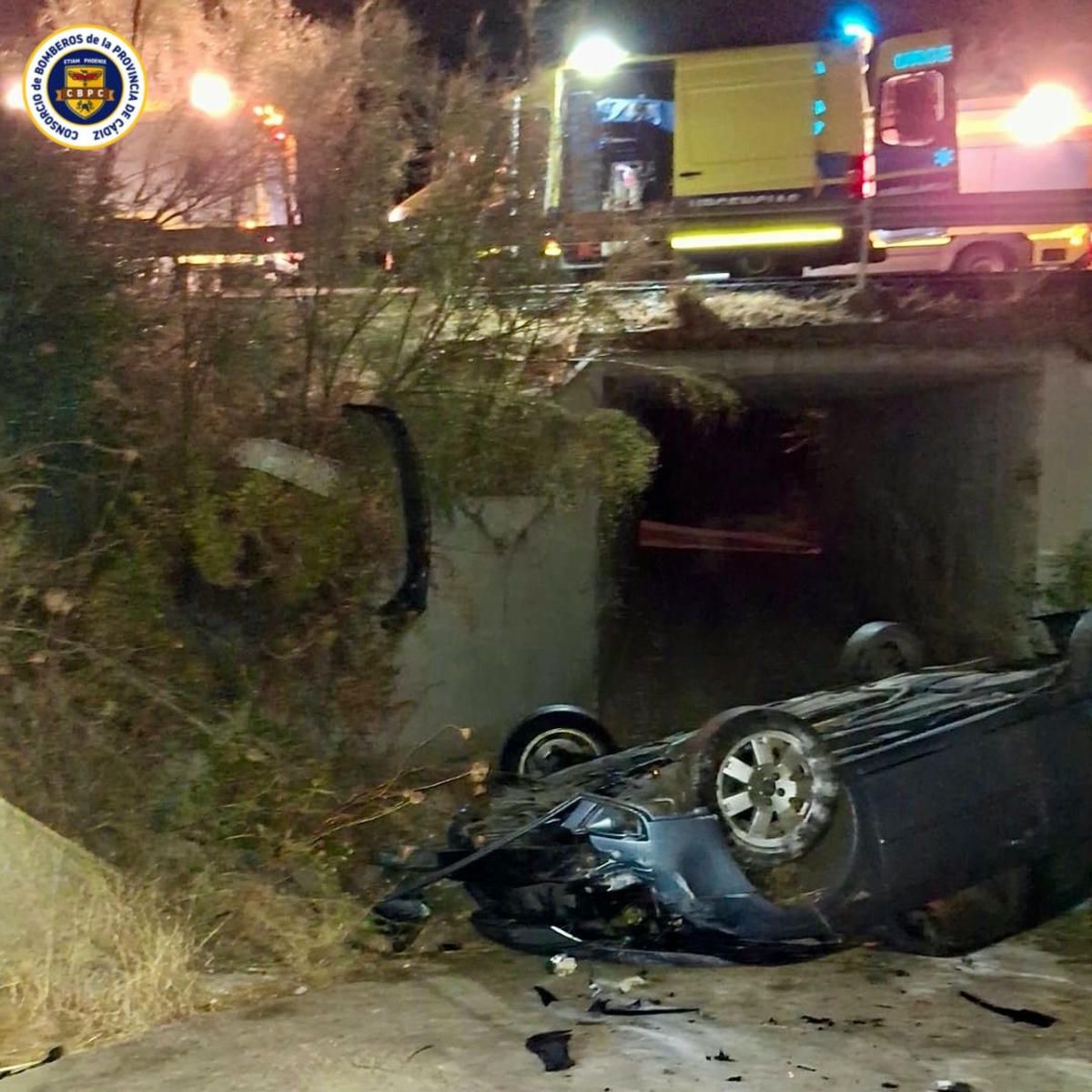 Uno de los accidentes ocurridos en un tramo de unas horas. Uno de los accidentes ocurridos en un tramo de unas horas.