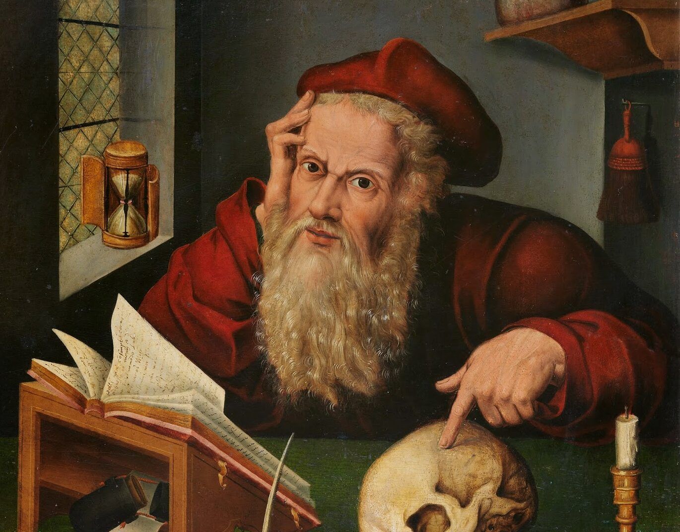 Representación de san Jerónimo. Representación de san Jerónimo.