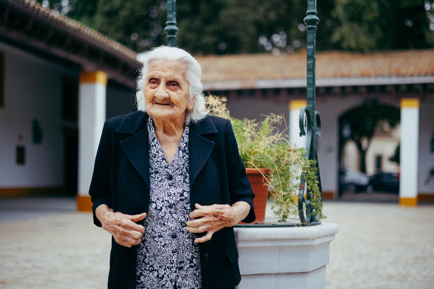 Juanita la del Curro, la mujer más longeva de Jerez con 101 años. Juanita la del Curro, la mujer más longeva de Jerez con 101 años.