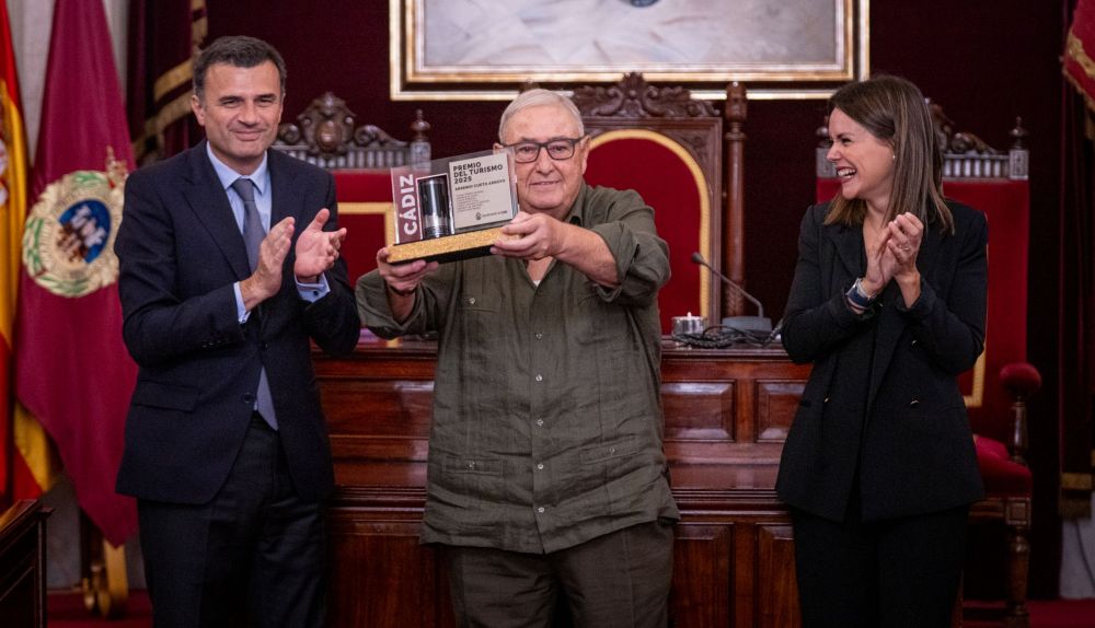 Arsenio Cueto Arroyo premio del Turismo 2025 - Cádiz