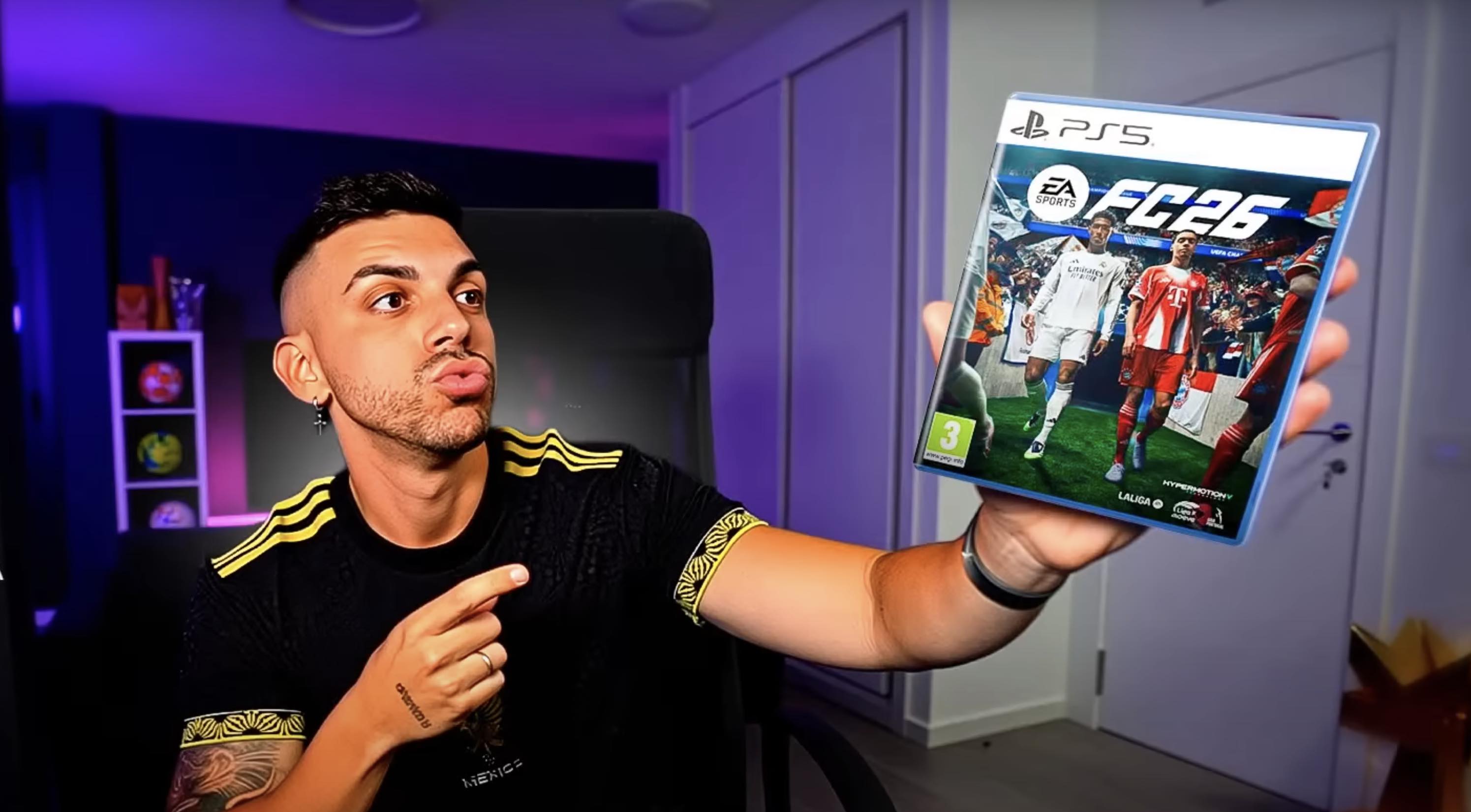 Dj Mariio, 'streamer' y comentarista para el videojuego de EA FC 26
