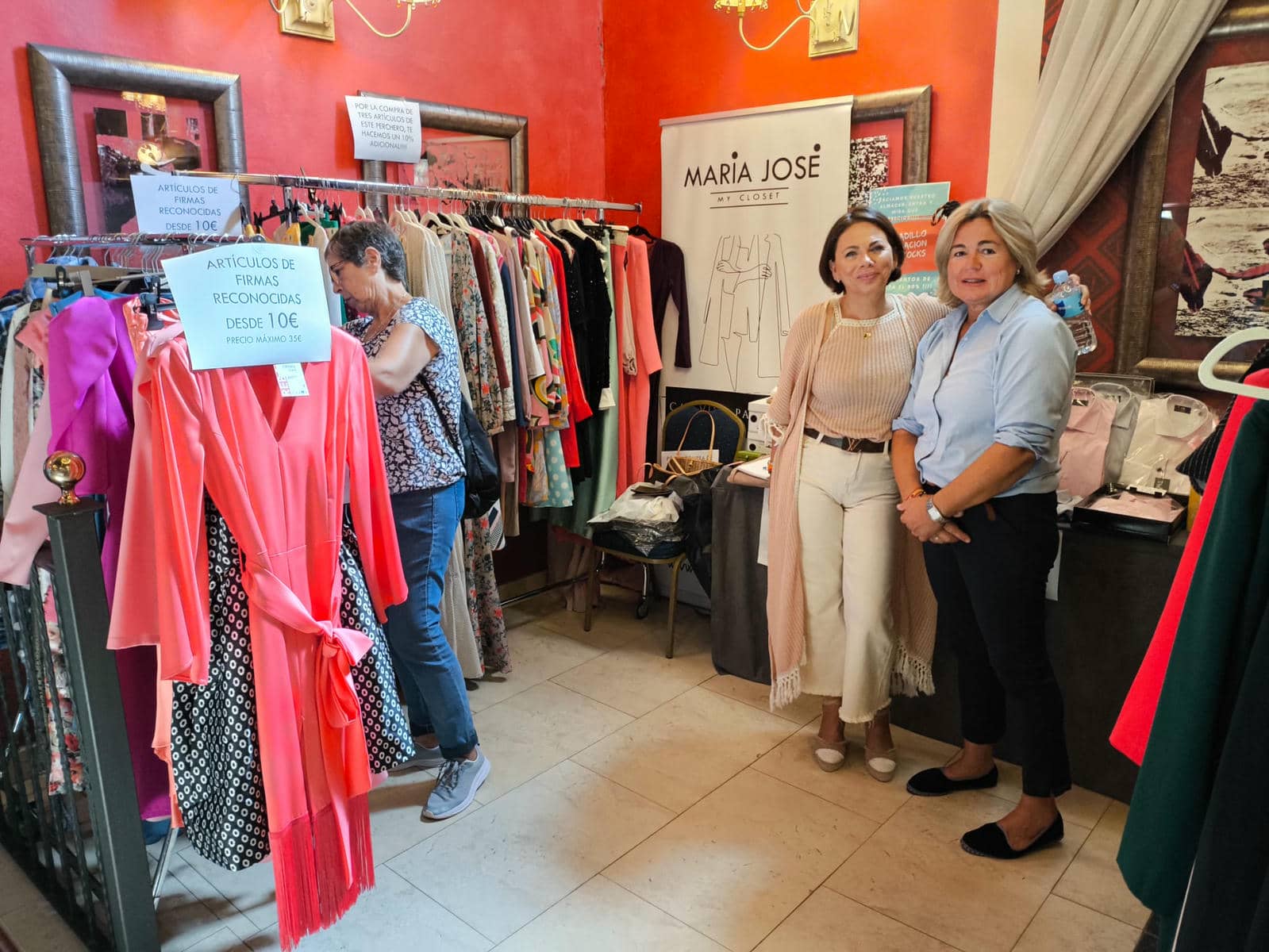 Protagonistas en Expoutlet Acoje, en una imagen de la primera edición.