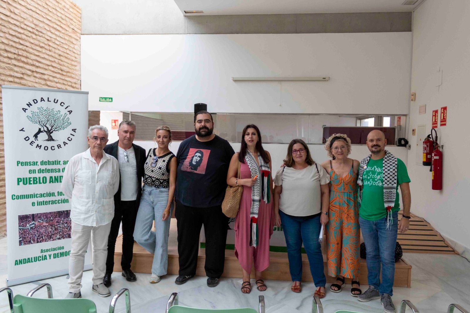 Participantes en el foro organizado por Andalucía y democracia.