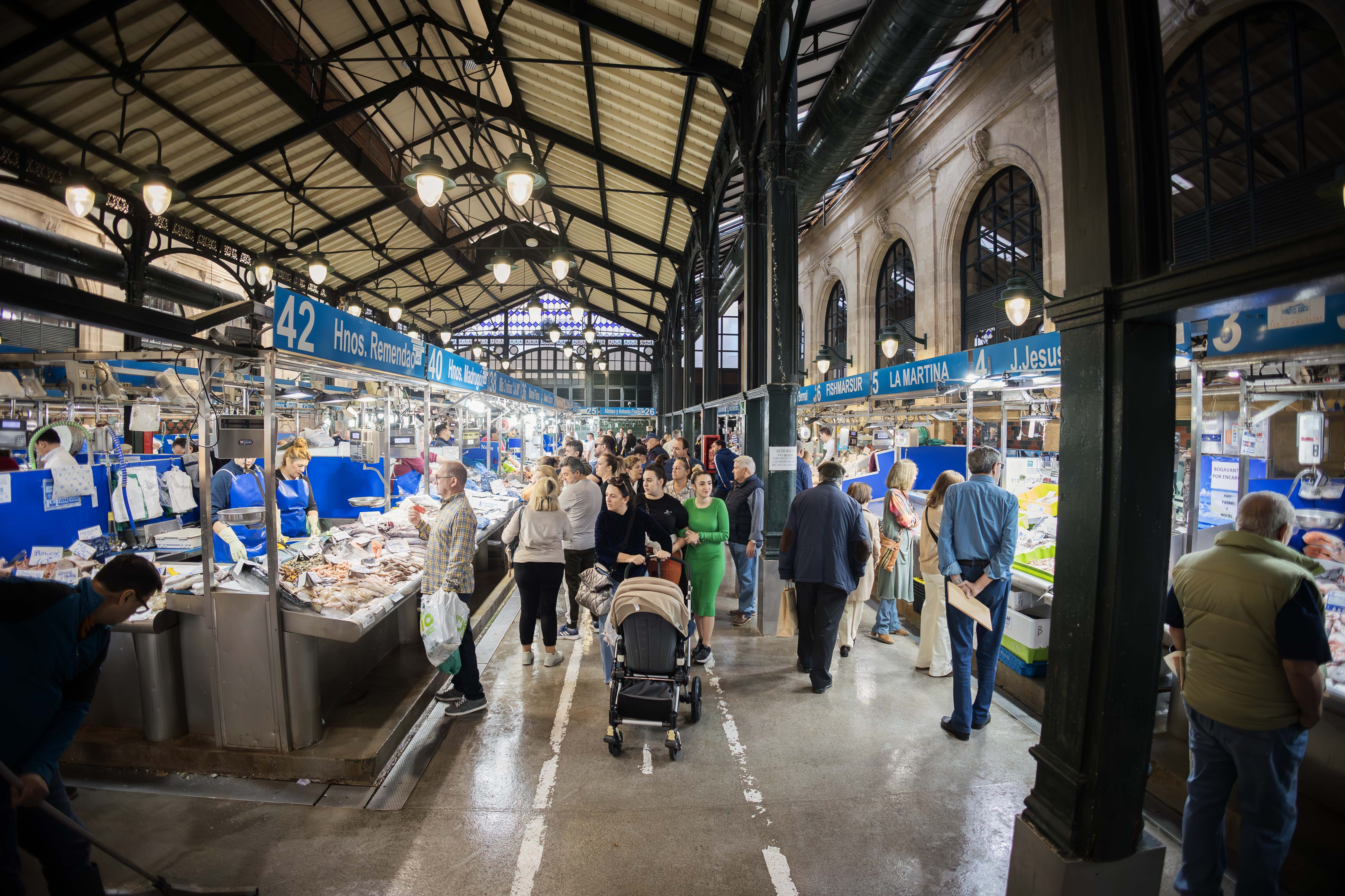 Una imagen del Mercado de Abastos de Jerez.