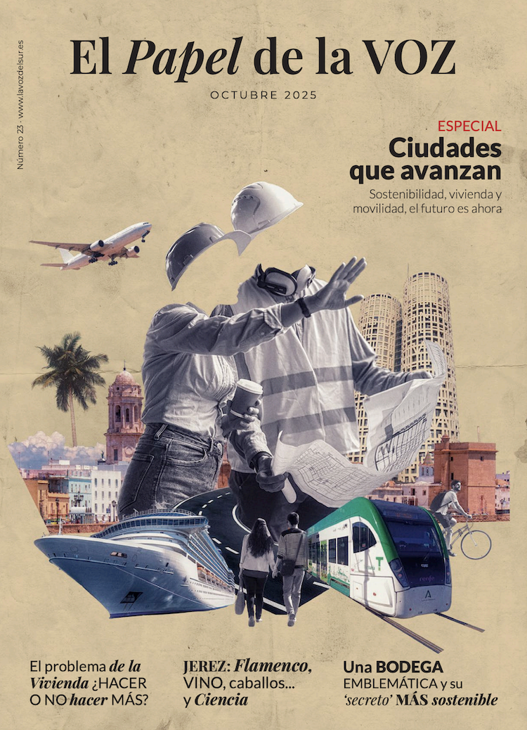 Portada de El Papel de La Voz, edición Las Ciudades que Avanzan 2025 Portada de El Papel de La Voz, edición Las Ciudades que Avanzan 2025