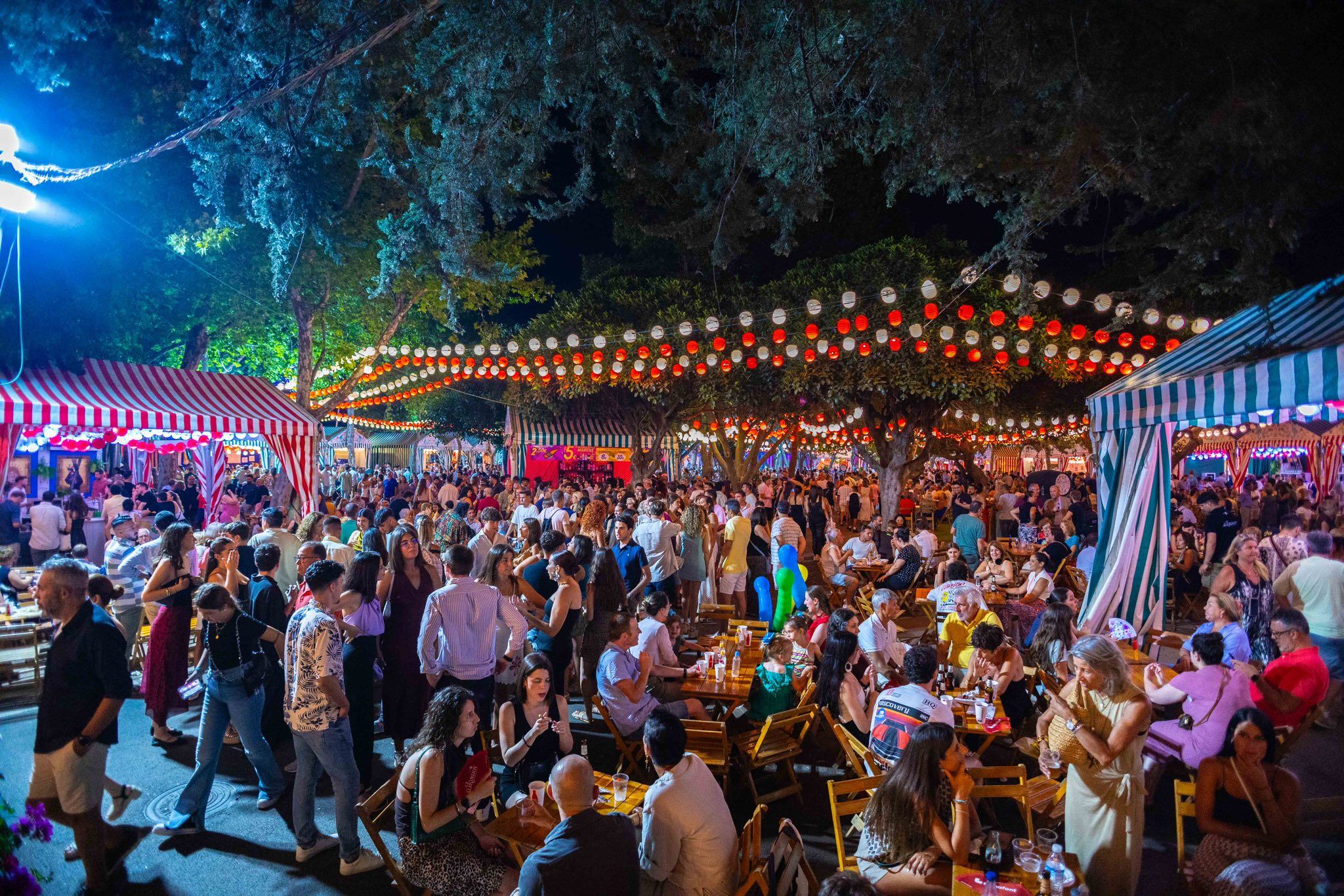 Imagen de la Feria del Carmen y la Sal de este año, uno de los grandes eventos en San Fernando.