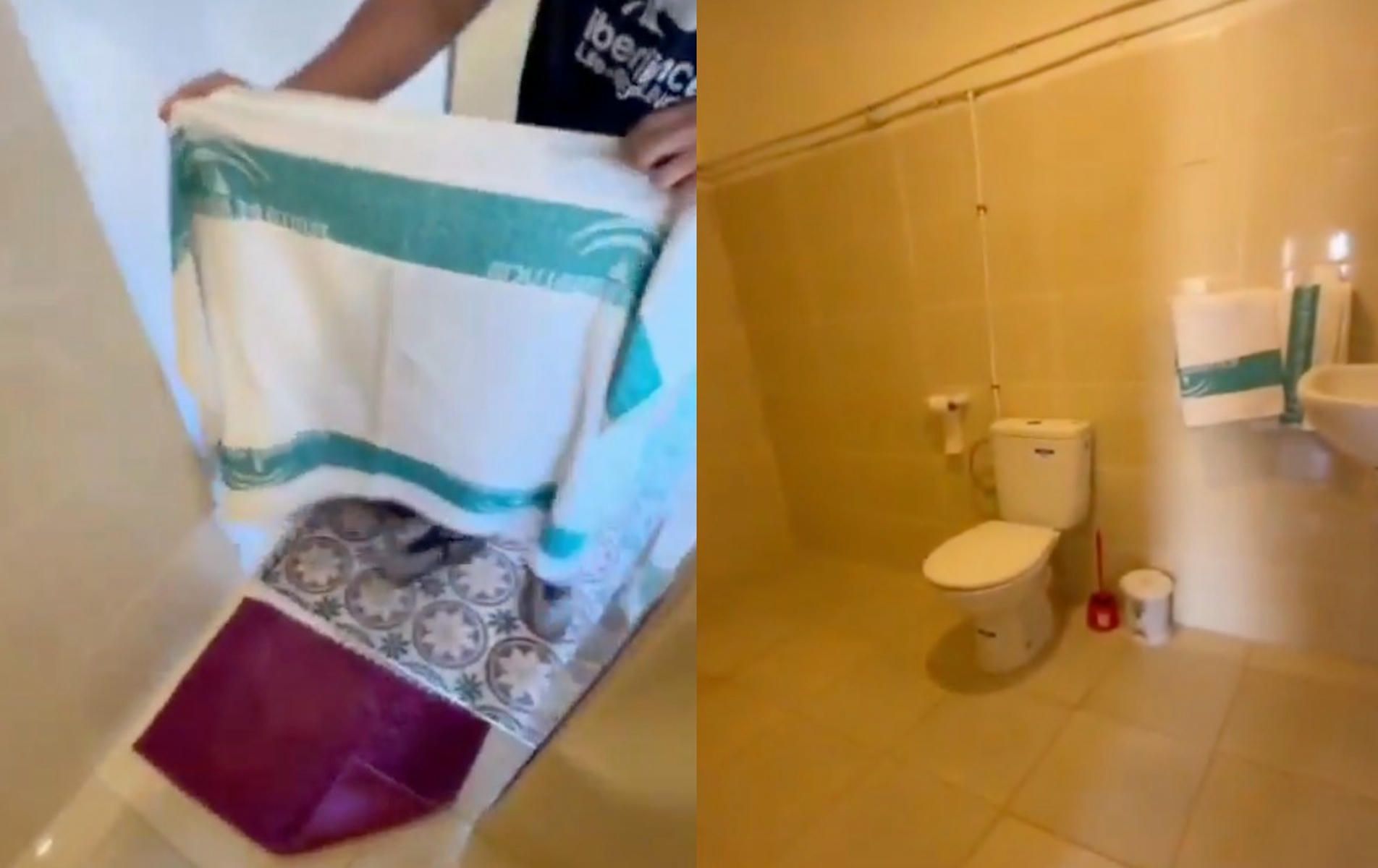 Toallas del SAS en un hotel marroquí. Toallas del SAS en un hotel marroquí.