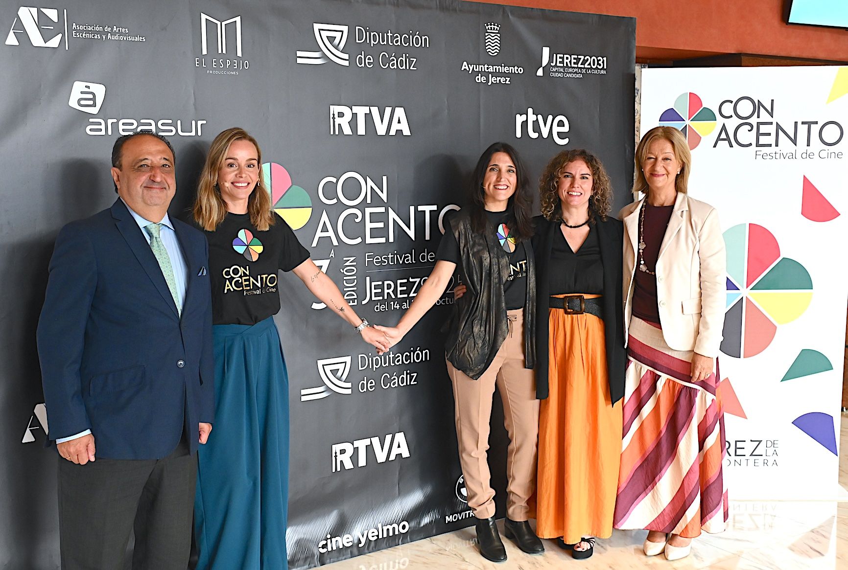 Presentación del festival de cine Con Acento de Jerez.