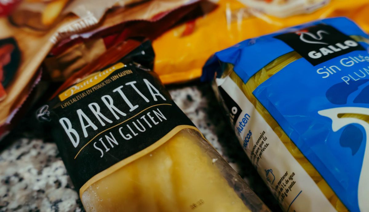 Productos sin gluten.