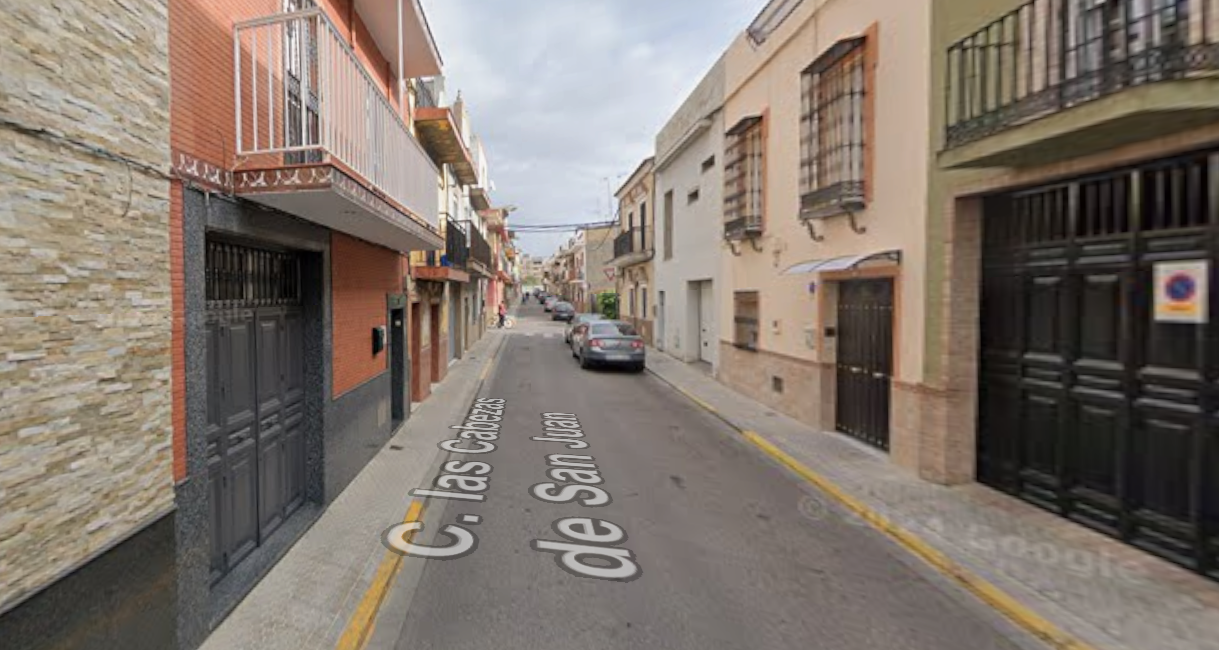 Calle donde se ha encontrado el cadáver.