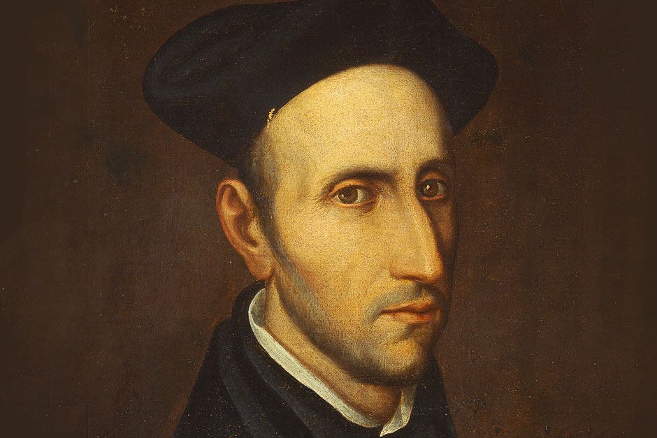 Representación pictórica de san Francisco de Borja. Representación pictórica de san Francisco de Borja.