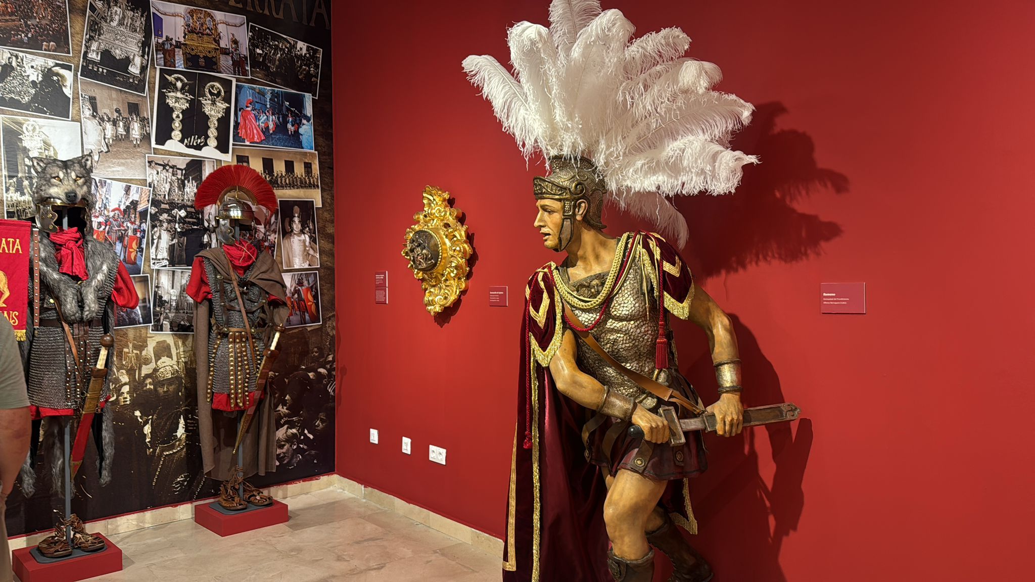 Algunas de las piezas que estuvieron en la muestra.