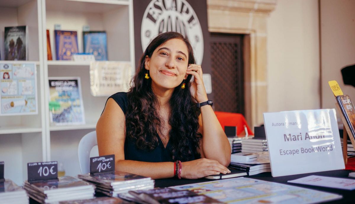 Mari Añón, autora de 'Escape book'.