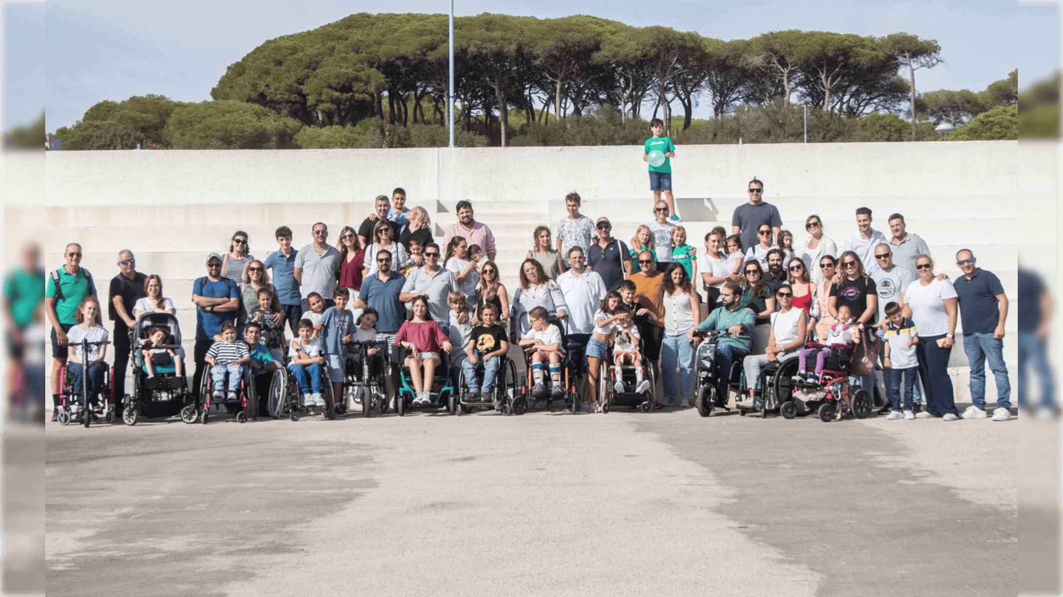 Las familias participantes en la edición del año pasado.