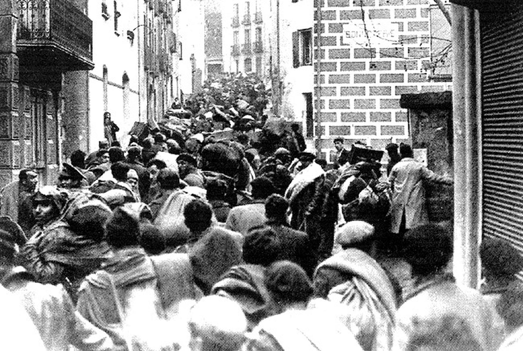 Exiliados, camino de Francia.