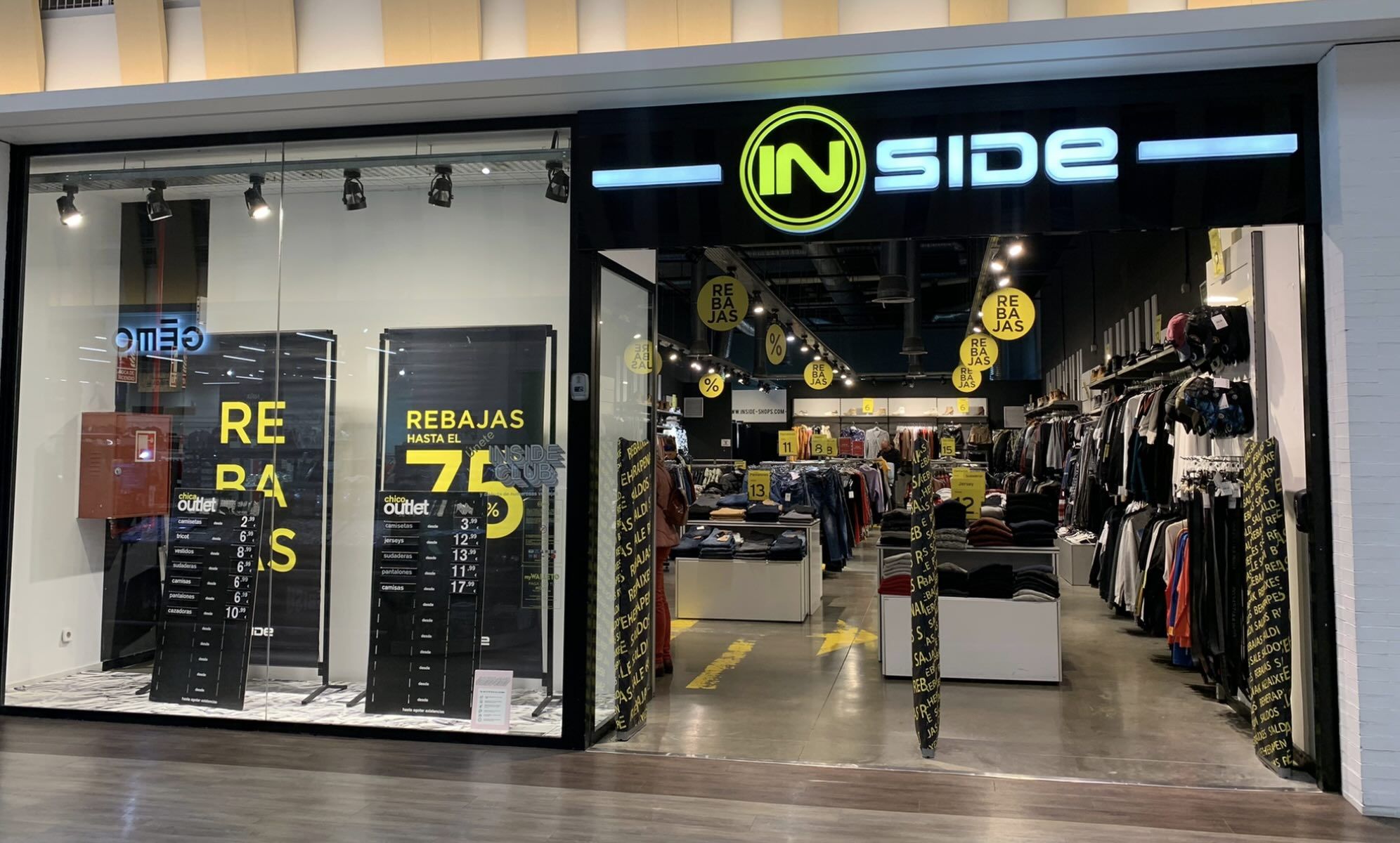 Tienda de Inside, en el Factory de Sevilla, en una imagen de archivo.