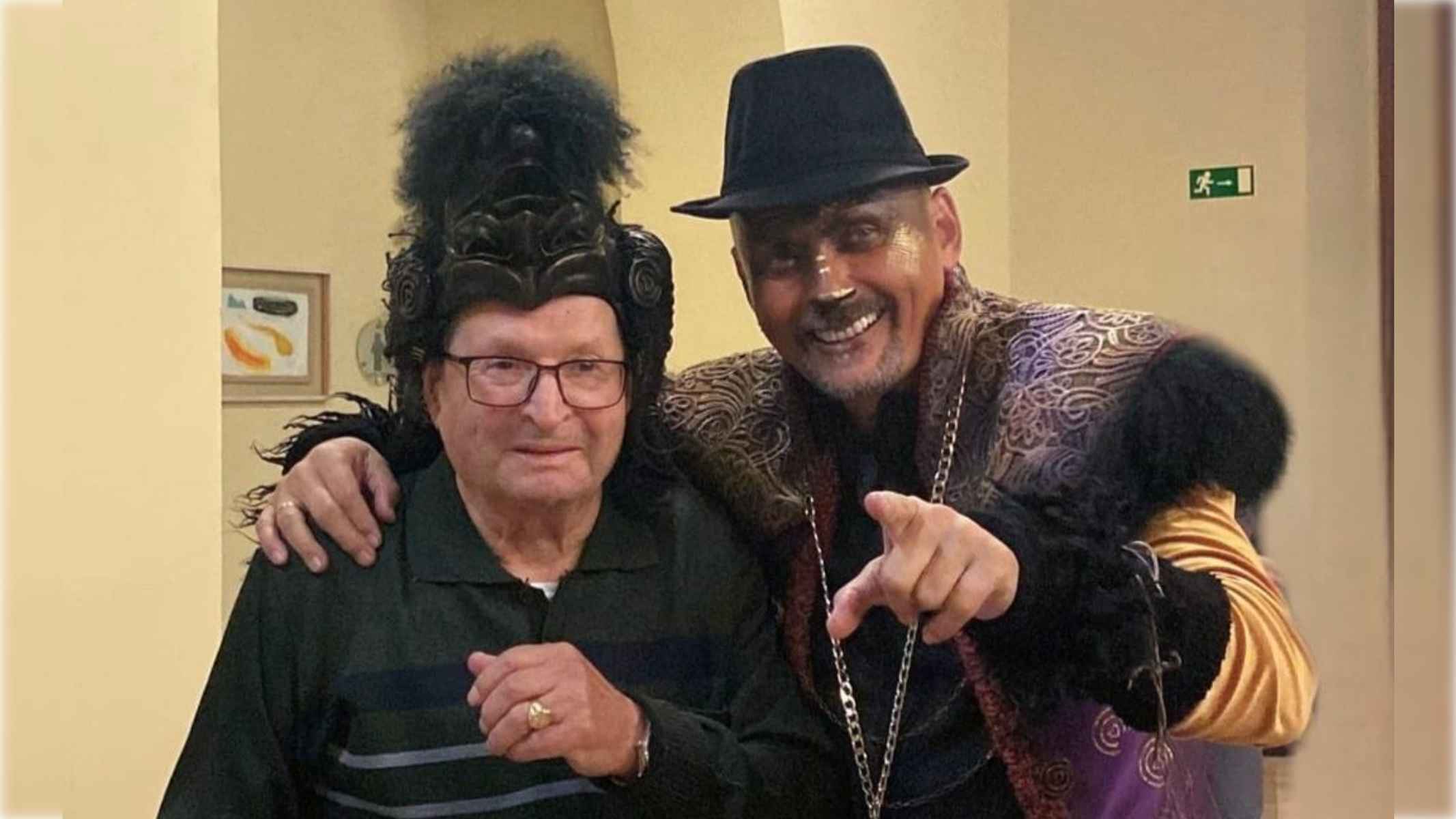 Rafael Vila, junto a su hijo Fali Vila.