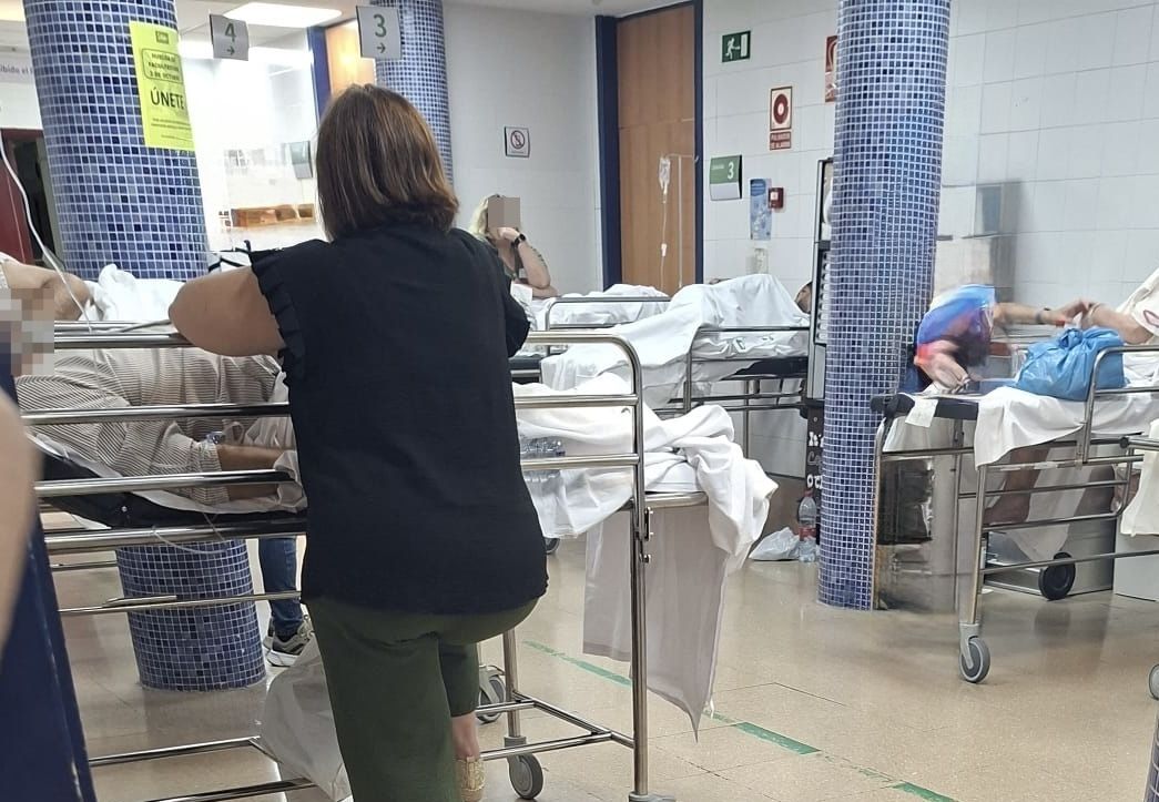 Enfermos en Urgencias.