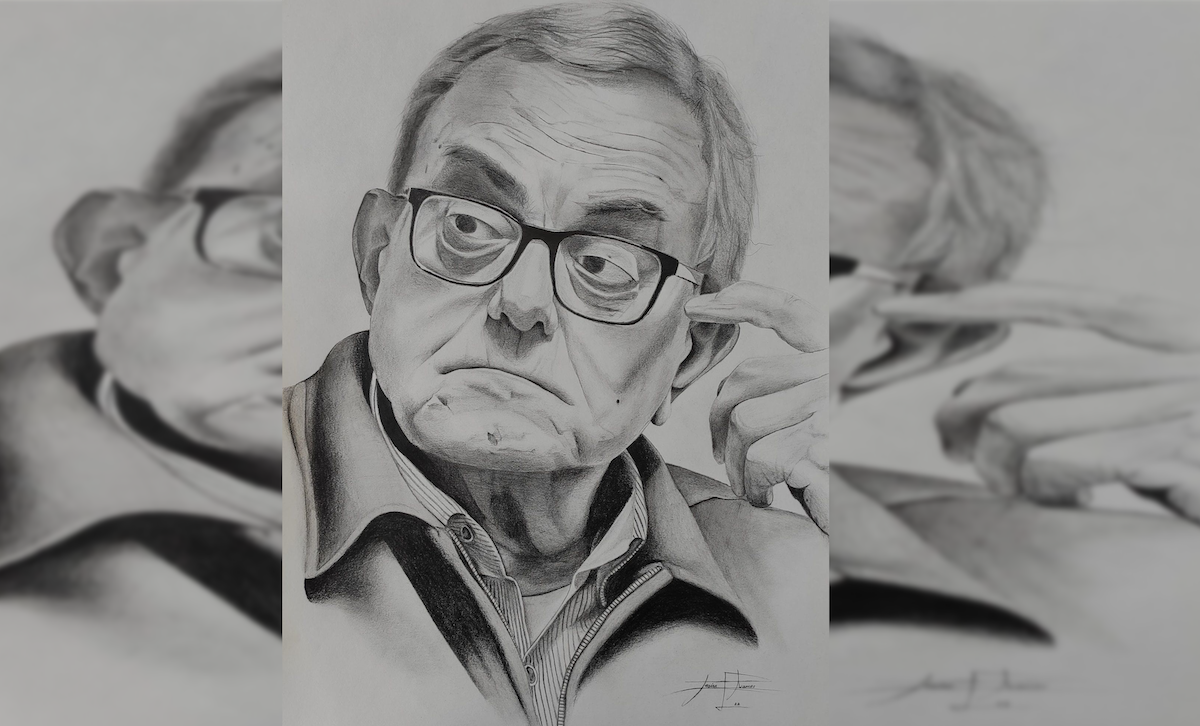 Don Luis, retratado por el palaciego Jesús Ramos.