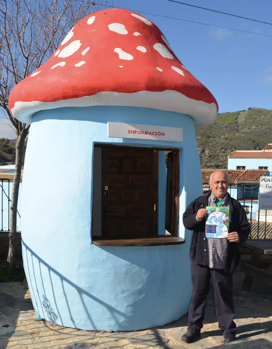 Punto de información de Júzcar.