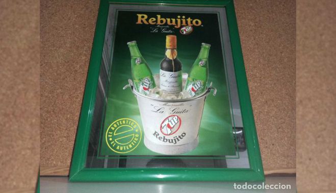 Un espejo de La Guita y 7 Up a la venta en TodoColección.