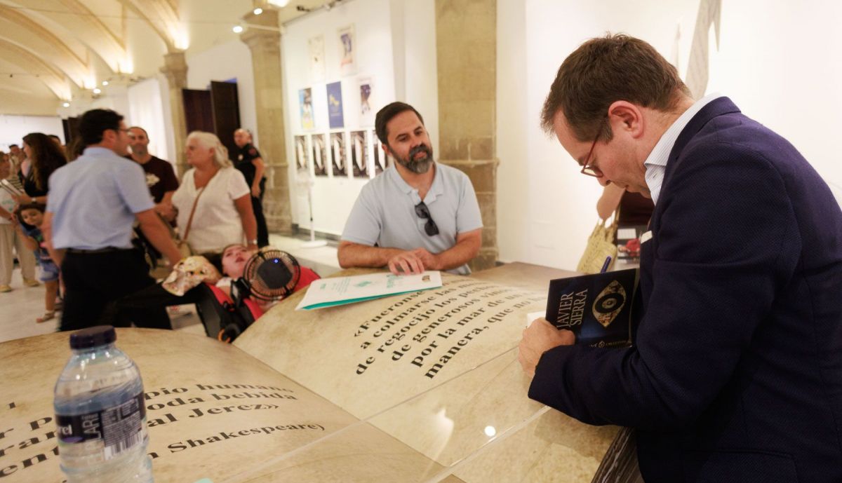 Javier Sierra Feria del libro 2025 Jerez 4