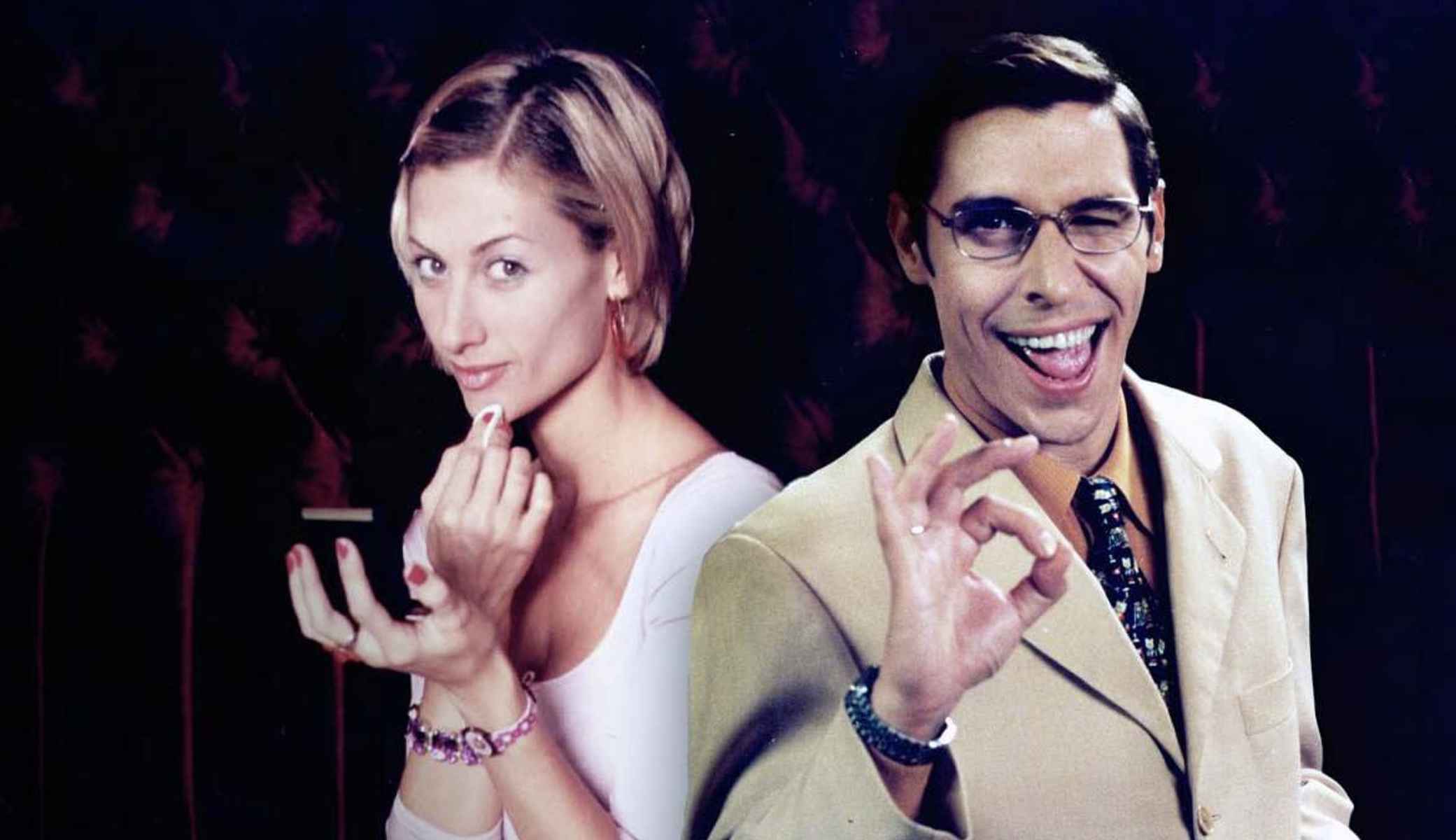 Javier Manrique, a la derecha, junto a Mónica Pont. Javier Manrique, a la derecha, junto a Mónica Pont.