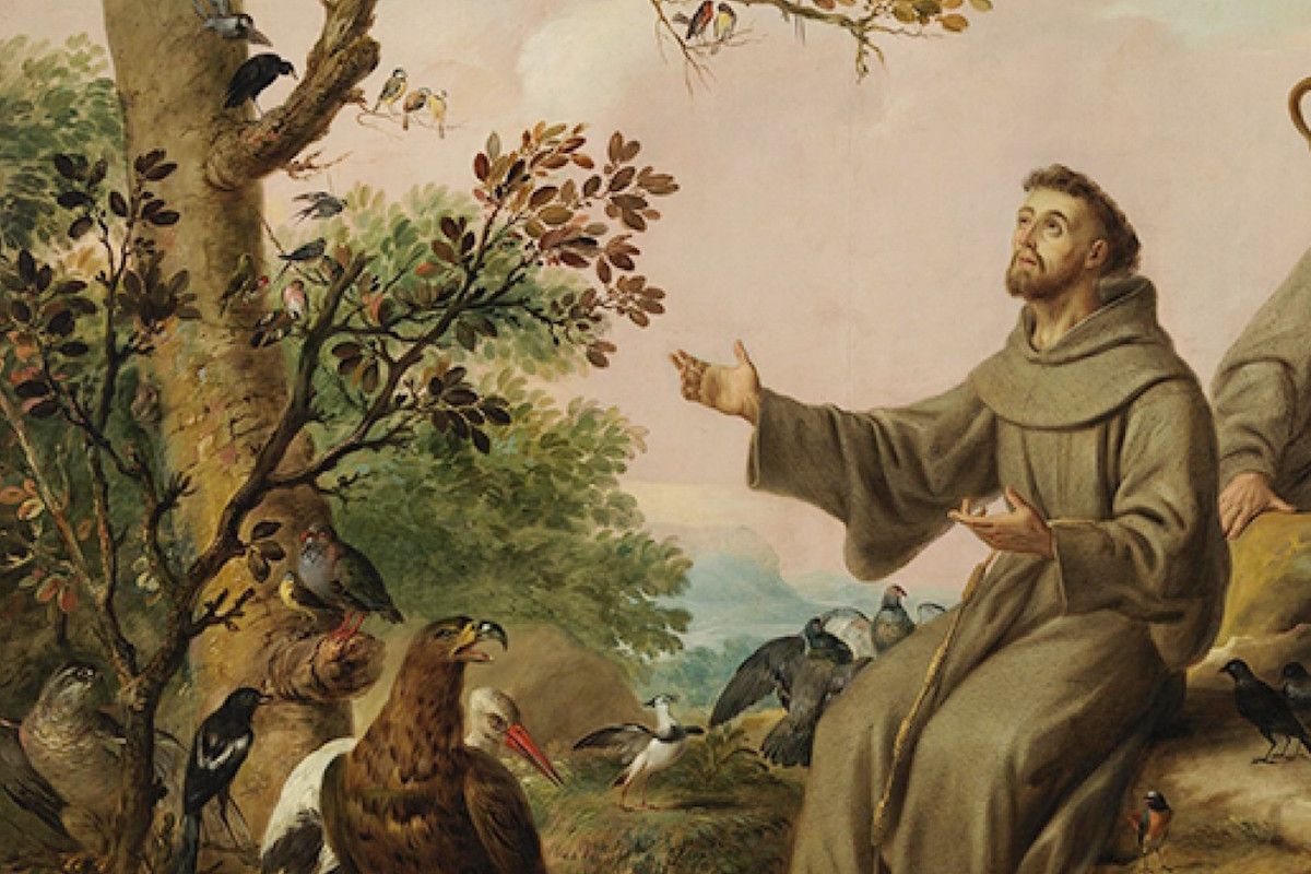 Representación de San Francisco de Asís. Representación de San Francisco de Asís.