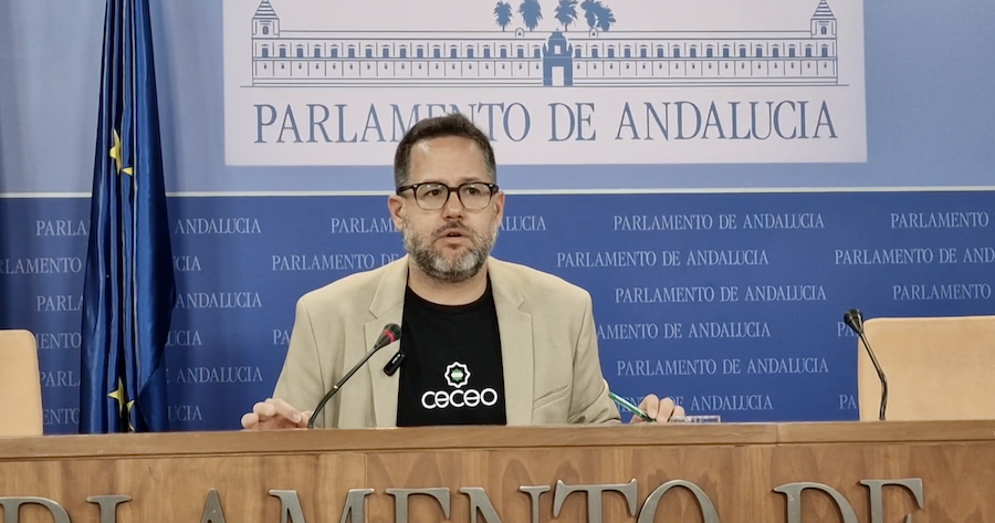 José Ignacio García, portavoz de Adelante Andalucía.