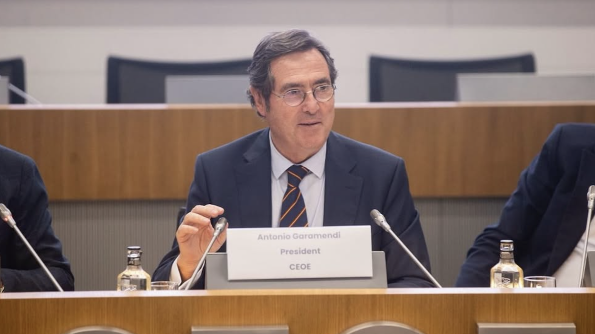 Antonio Garamendi, presidente de la CEOE.