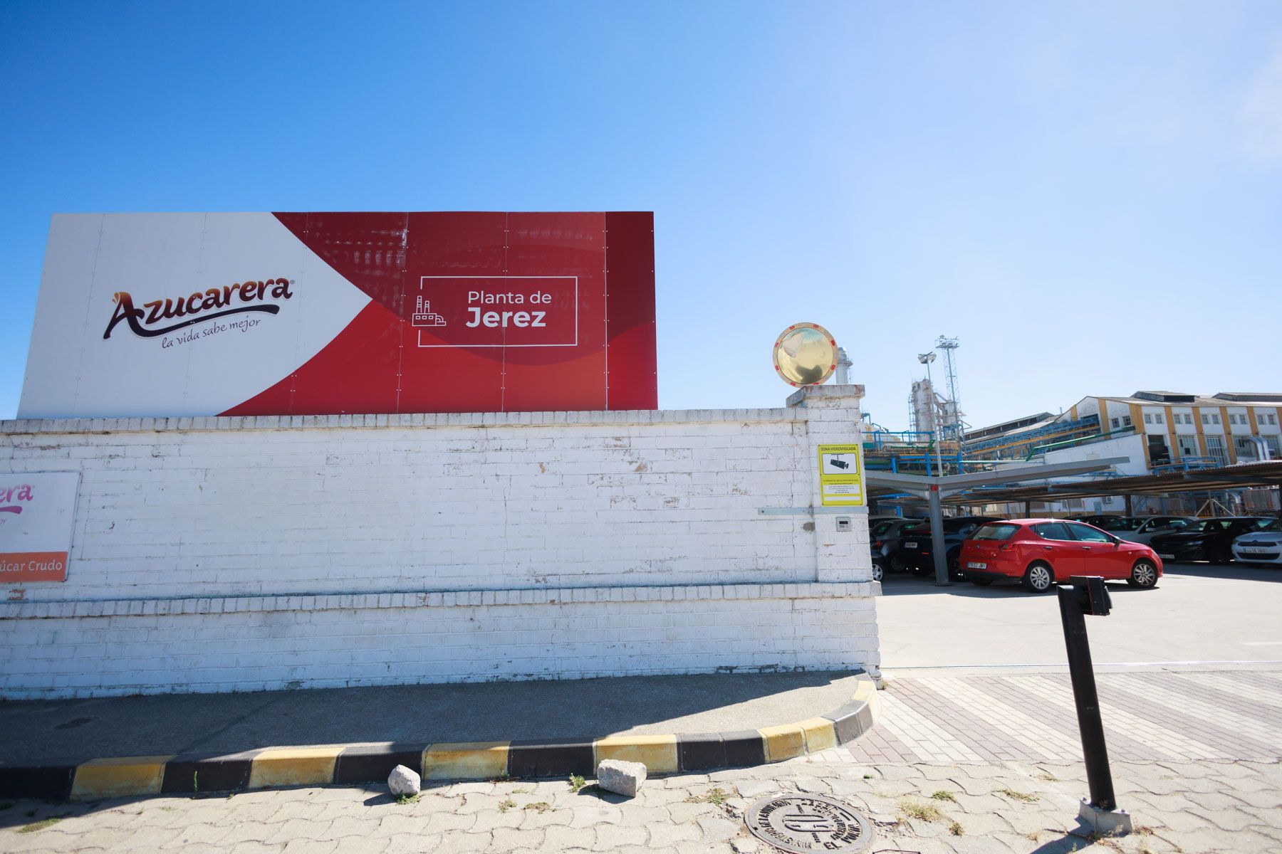 La planta de Azucarera en el polígono El Portal de Jerez.