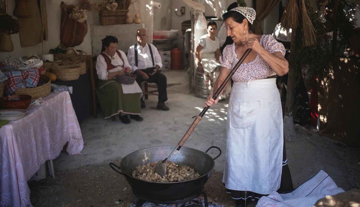 Una escena de la recreación histórica.
