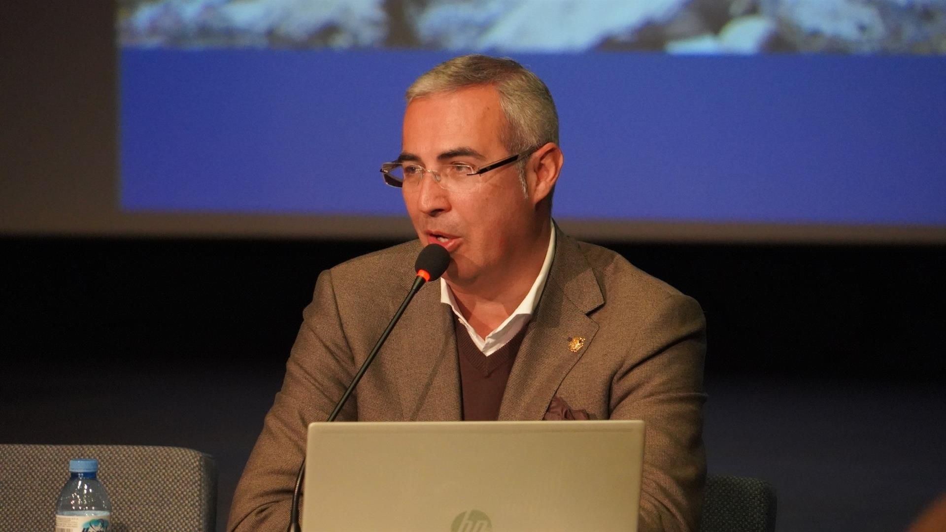 Antonio Campos, funcionario en Berja, en una imagen de archivo.