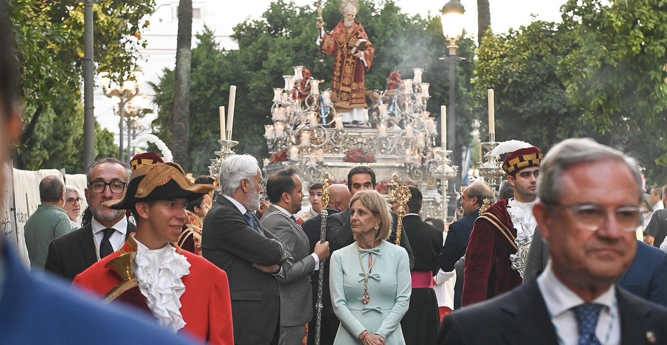 Procesión de San Dionisio el pasado viernes. Procesión de San Dionisio el pasado viernes.