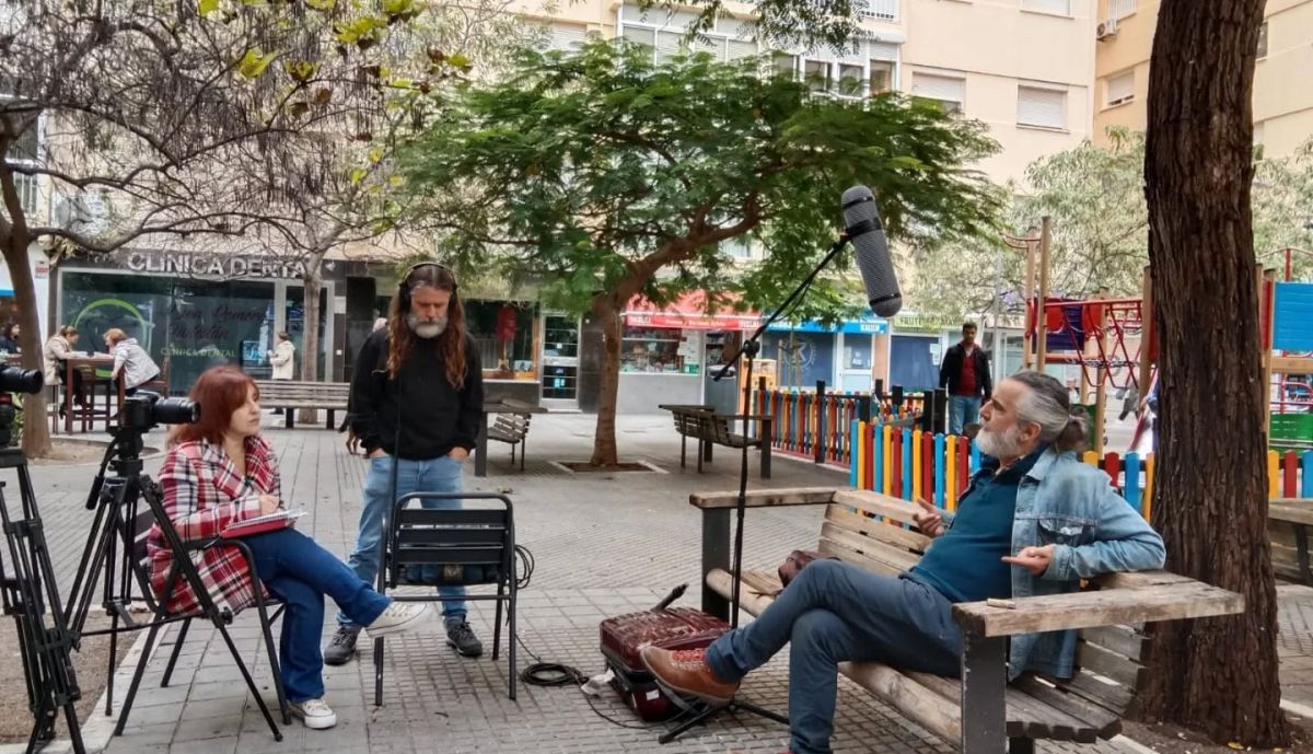 Rodaje del documental 'Diferentes, iguales'.