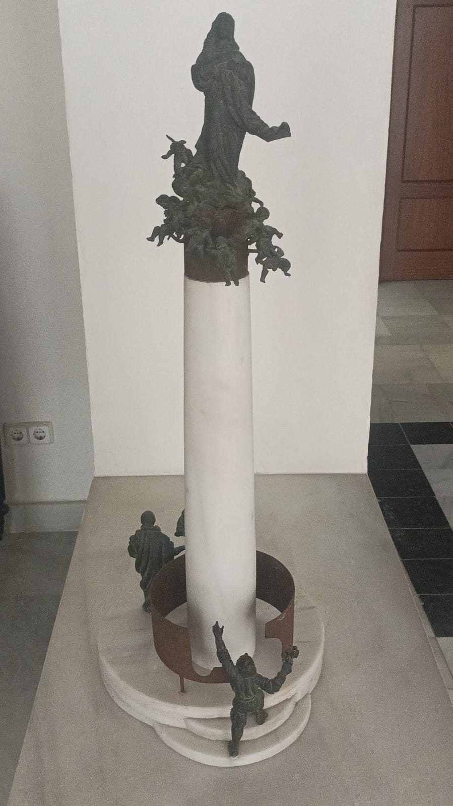 El boceto original que se encuentra en Bertemati. 