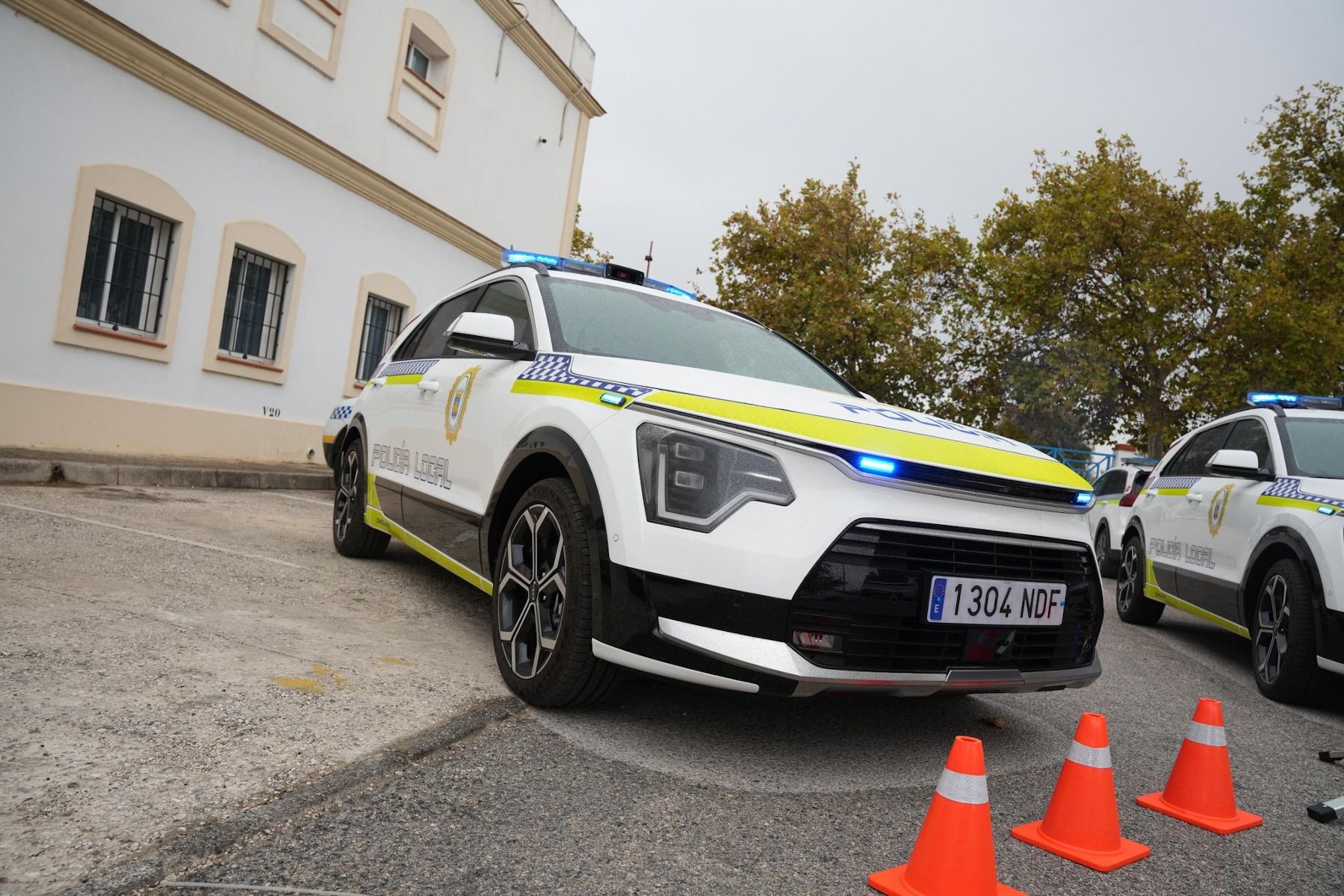 Nuevos coches de Policía Local en Chiclana.