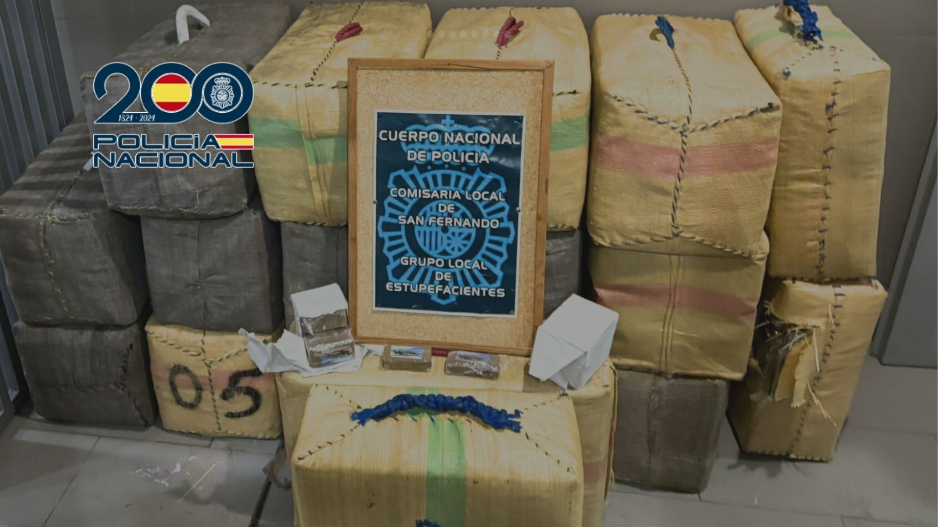 Alijo de droga descargado en Gallineras, en San Fernando.