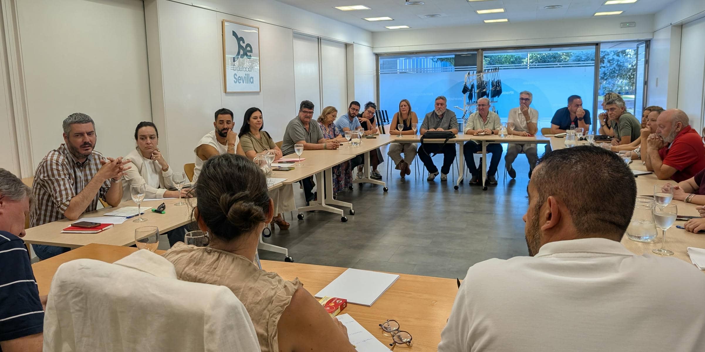 Las alcaldías de Izquierda Unida en la provincia de Sevilla han mantenido una reunión de trabajo.
