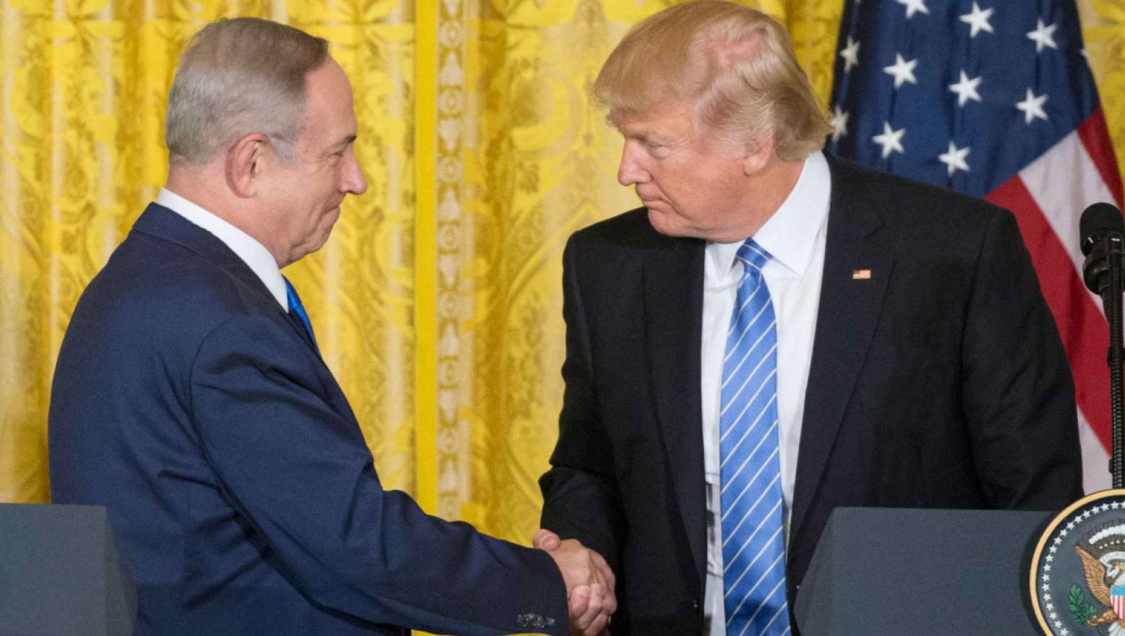 Netanyahu y Trump, en una imagen de archivo. Netanyahu y Trump, en una imagen de archivo.