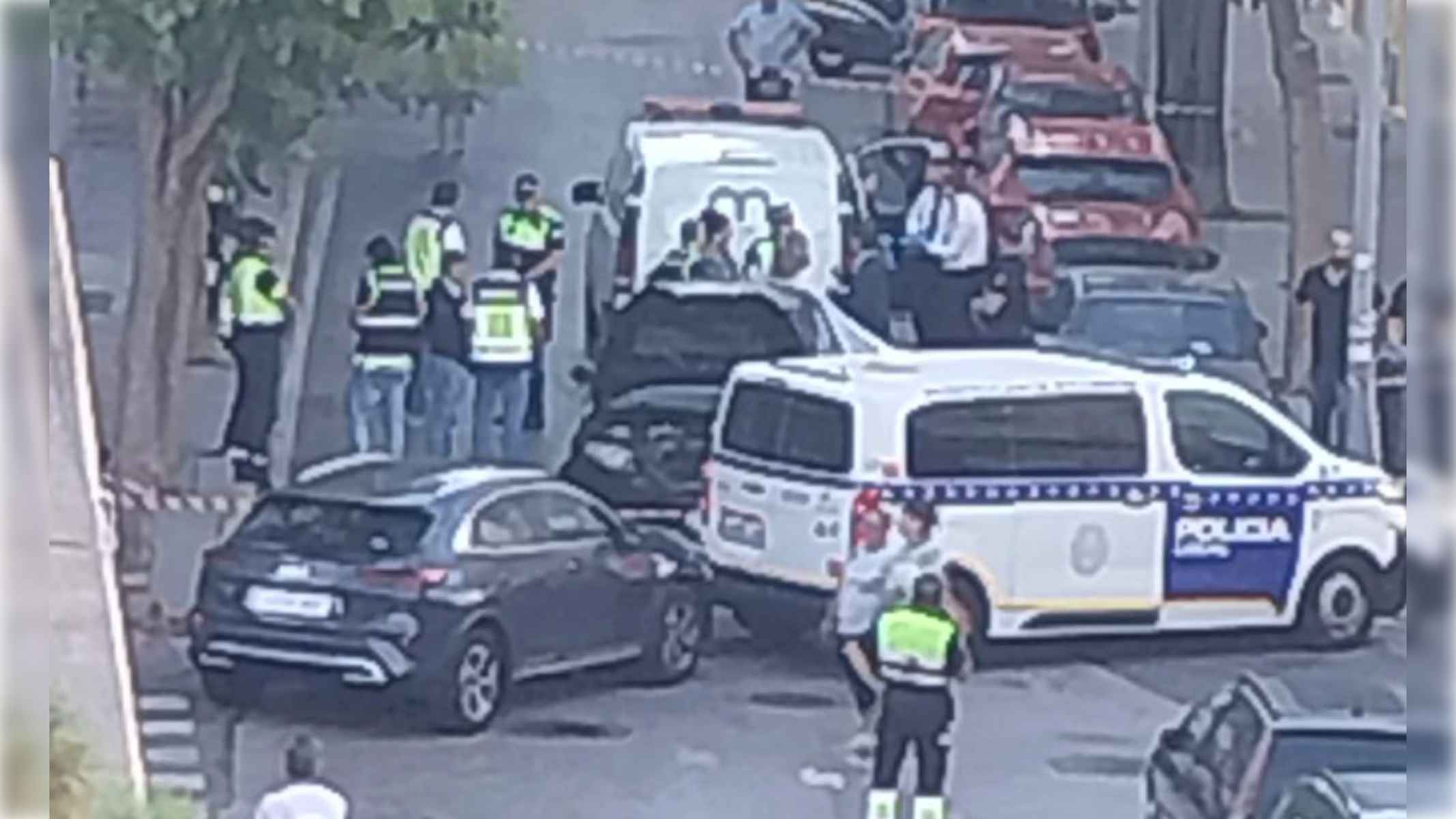 Imagen del lugar del atropello mortal.