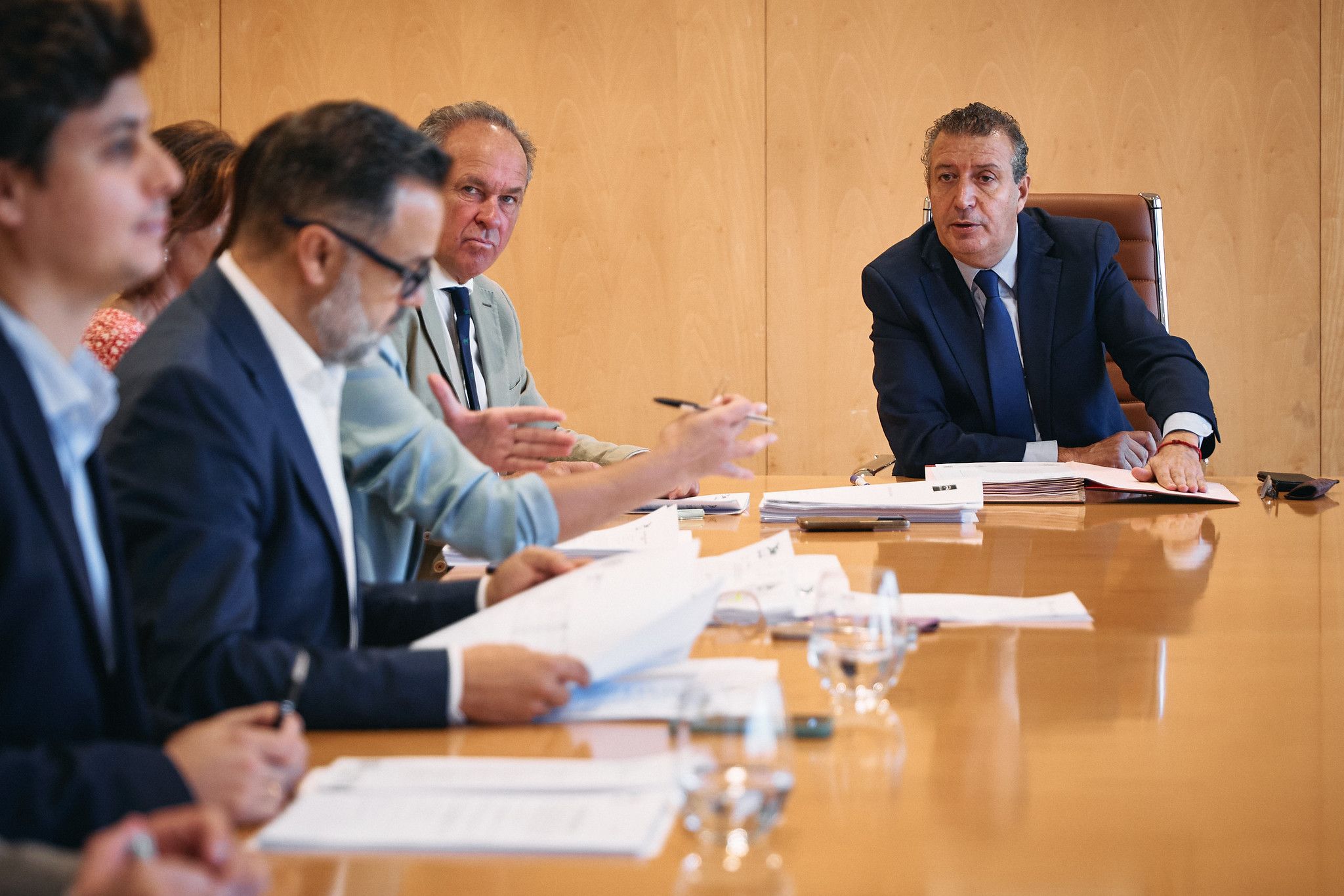 La junta de gobierno de la Diputación de Sevilla.