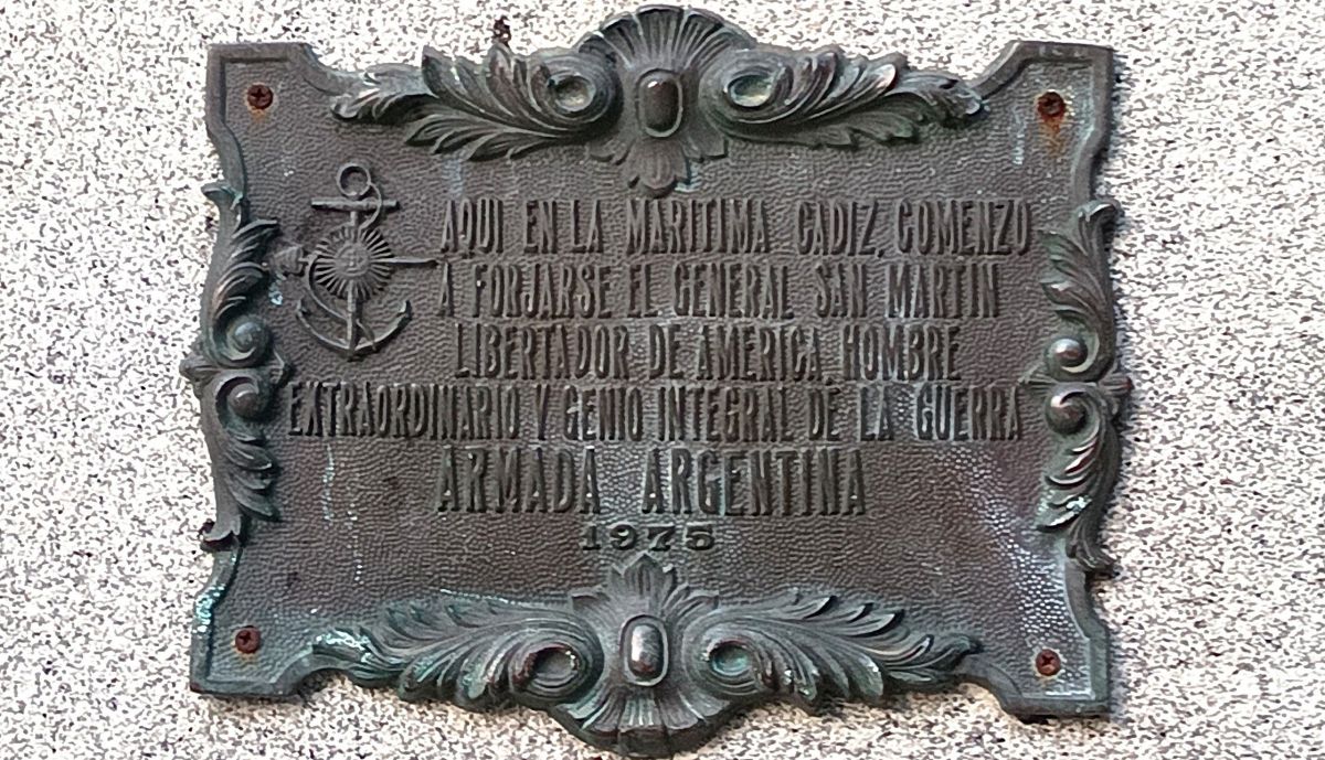 Relieve General San Martín.