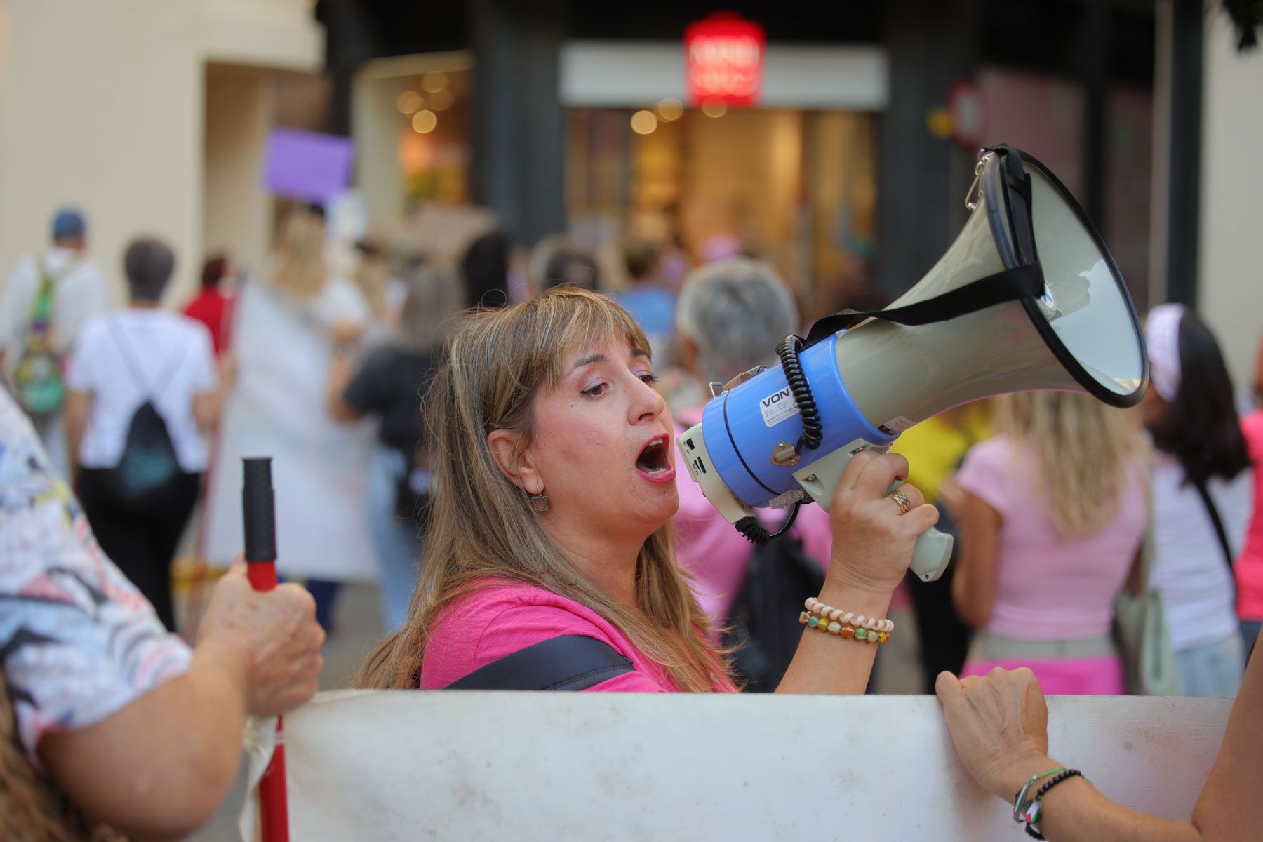 Una concentración en Cádiz por los cribados.