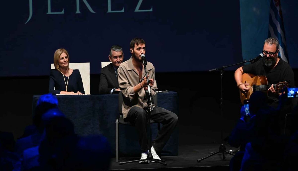 La actuación de Raule, uno de los premiados.