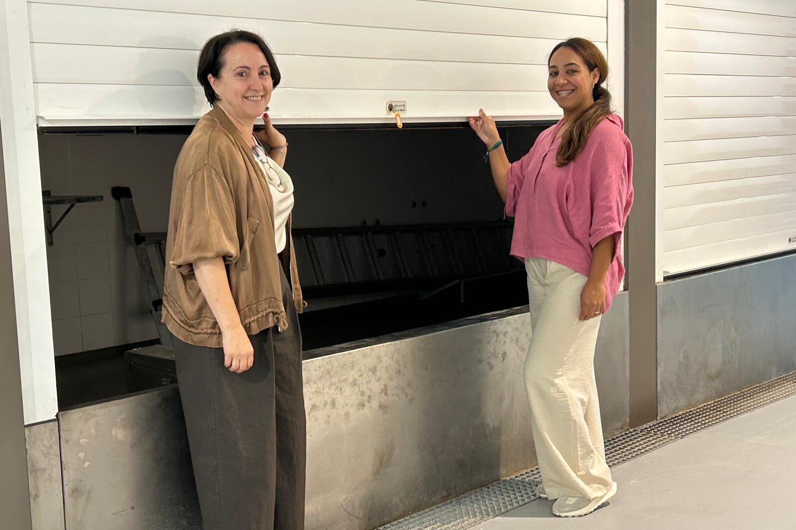 Manuela Moreno, en su nuevo puesto de Federico Mayo.