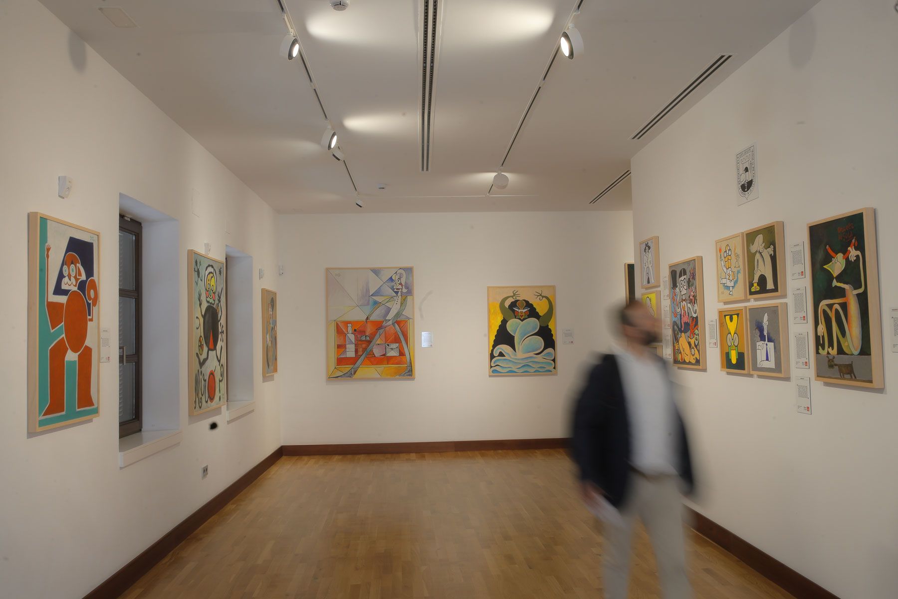 El Centro de Arte Contemporáneo de San Roque, con obras de Vázquez de Sola y Carlos Pacheco.