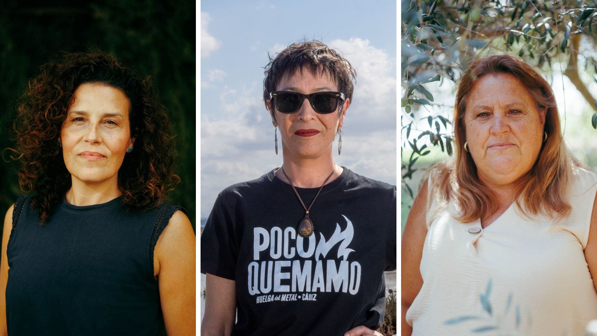 Olga Piña, Carlota Tormes e Isabel García, tres mujeres que saben lo que es sufrir un cáncer de mama.