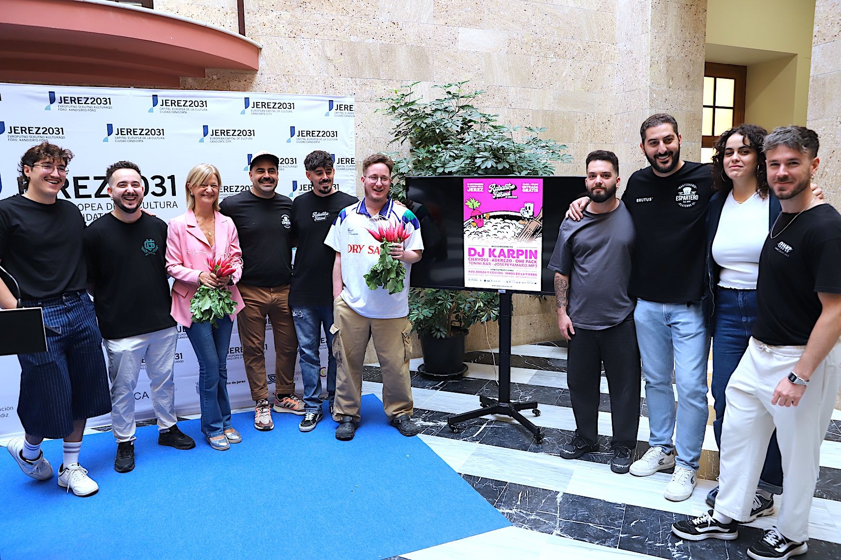 La presentación del Rabanito Fest.