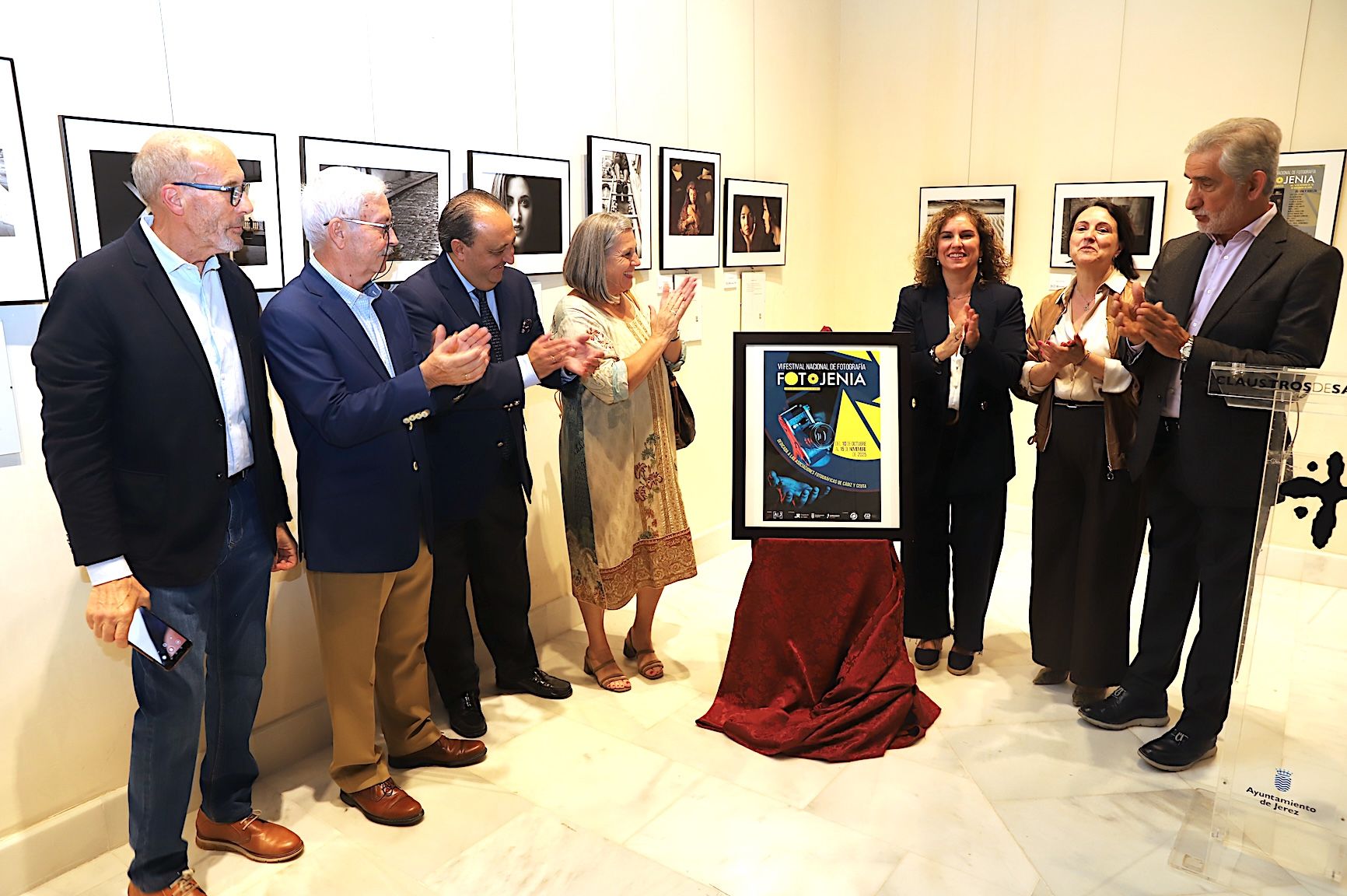 La inauguración de Fotojenia Jerez 2025.